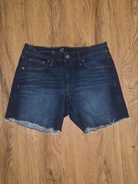 Gap Jean Shorts Womens 26 5 inch short raw hem